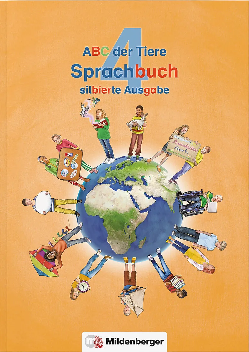 ABC der Tiere 4  Sprachbuch, silbierte Ausgabe