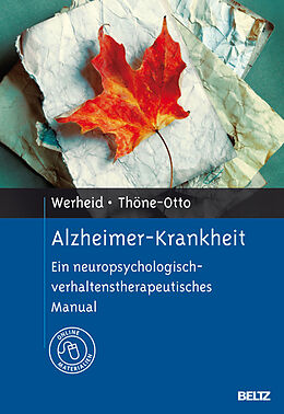 Fester Einband Alzheimer-Krankheit von Katja Werheid, Angelika Thöne-Otto