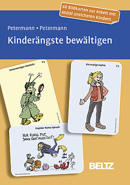 Textkarten / Symbolkarten Kinderängste bewältigen von Ulrike Petermann, Franz Petermann