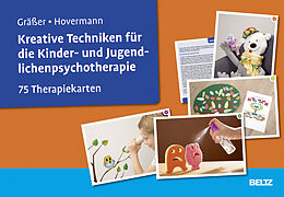 Textkarten / Symbolkarten Kreative Techniken für die Kinder- und Jugendlichenpsychotherapie von Melanie Gräßer, Eike Hovermann jun.