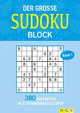 Kartonierter Einband Der große Sudoku Block Band 1 von 