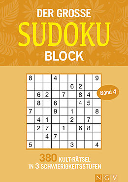 Kartonierter Einband (Kt) Der große Sudokublock Band 4 von 