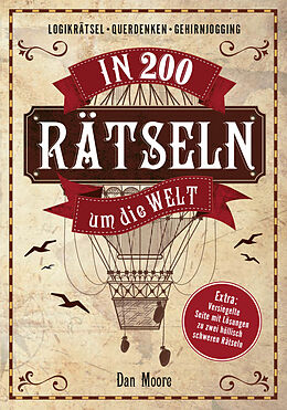 Fester Einband In 200 Rätseln um die Welt von Dan Moore