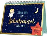Fester Einband Jeden Tag ein Schutzengel für dich | Adventskalender mit Aufsteller von