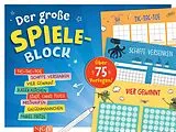 Kartonierter Einband Der große Spiele-Block I Über 75 Vorlagen für unterwegs von 
