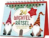 Fester Einband 24 Wichtel-Rätsel | Advents-Rätselspaß mit den Wichteln von Philip Kiefer