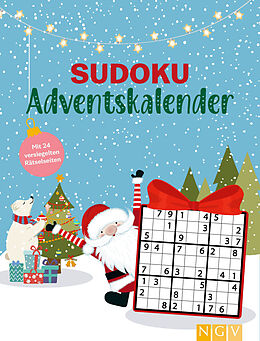 Kartonierter Einband Sudoku Adventskalender von 