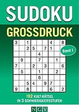 Kartonierter Einband Sudoku Großdruck - Band 1 von 