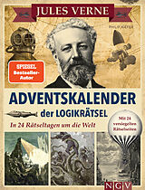Kartonierter Einband Jules Verne Adventskalender der Logikrätsel von Philip Kiefer