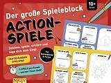 Kartonierter Einband Der große Spieleblock Action-Spiele von