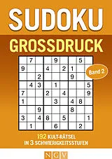 Kartonierter Einband Sudoku Großdruck Band 2 von