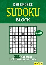 Kartonierter Einband Der große Sudoku Block Band 11 von