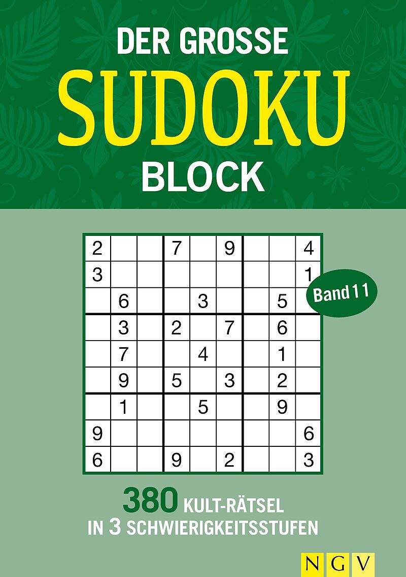 Der große Sudoku-Block  Band 11