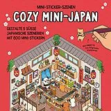 Kartonierter Einband (Kt) Mini-Sticker-Szenen - Cozy Mini-Japan I 3D-Sticker von 