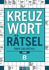 Kartonierter Einband Kreuzworträtsel  Band 8 I Über 280 Rätsel für Erwachsene von 