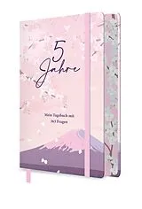 Fester Einband 5 Jahre - Mein Tagebuch mit 365 Fragen (Cherry Blossom) von Esther Neuberg