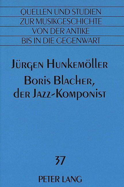 Boris Blacher, der Jazz-Komponist