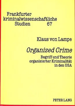 Kartonierter Einband Organized Crime von Klaus von Lampe