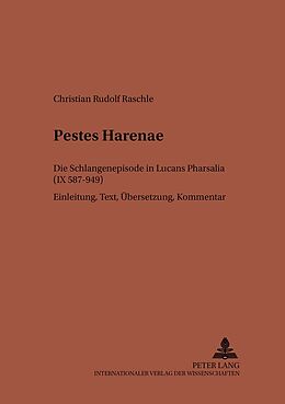 Kartonierter Einband Pestes Harenae von Christian Raschle