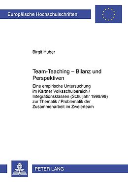Kartonierter Einband Team-Teaching  Bilanz und Perspektiven von Birgit Huber