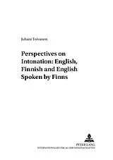 Kartonierter Einband (Kt) Perspectives on Intonation: English, Finnish and English Spoken by Finns von Juhani Toivanen
