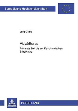 Kartonierter Einband Vidydharas von Jörg Grafe