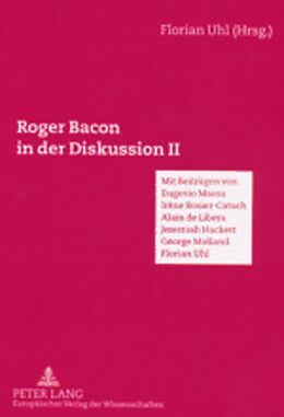Kartonierter Einband Roger Bacon in der Diskussion II von 