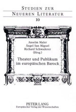 Kartonierter Einband Theater und Publikum im europäischen Barock von 