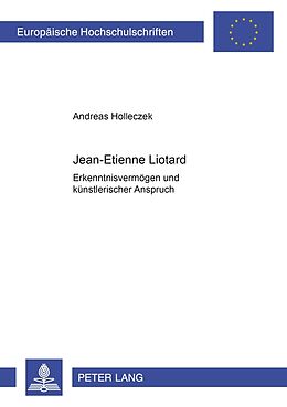 Kartonierter Einband Jean-Etienne Liotard von Andreas Holleczek