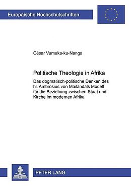 Kartonierter Einband Politische Theologie in Afrika von César Vumuka-ku-Nanga