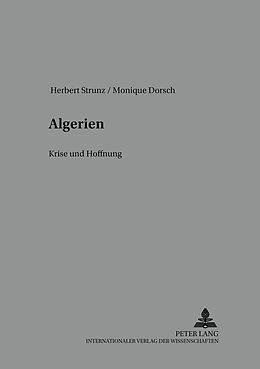 Kartonierter Einband Algerien von Herbert Strunz, Monique Dorsch
