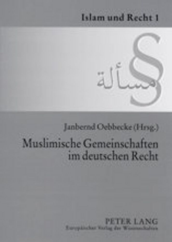 Muslimische Gemeinschaften im deutschen Recht