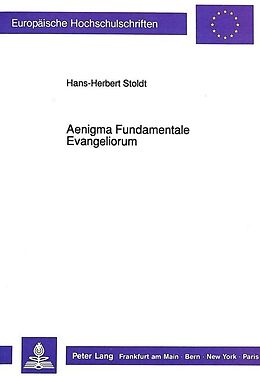 Kartonierter Einband Aenigma Fundamentale Evangeliorum von Hans-Herbert Stoldt