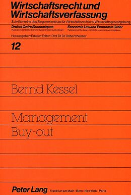 Kartonierter Einband Management Buy-out von Bernd Kessel