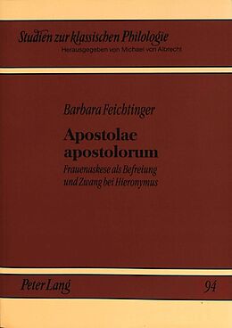 Kartonierter Einband Apostolae apostolorum von Barbara Feichtinger