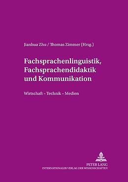 Kartonierter Einband Fachsprachenlinguistik, Fachsprachendidaktik und interkulturelle Kommunikation von 