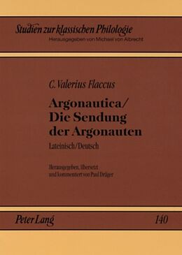 Kartonierter Einband Argonautica / Die Sendung der Argonauten von Paul Dräger
