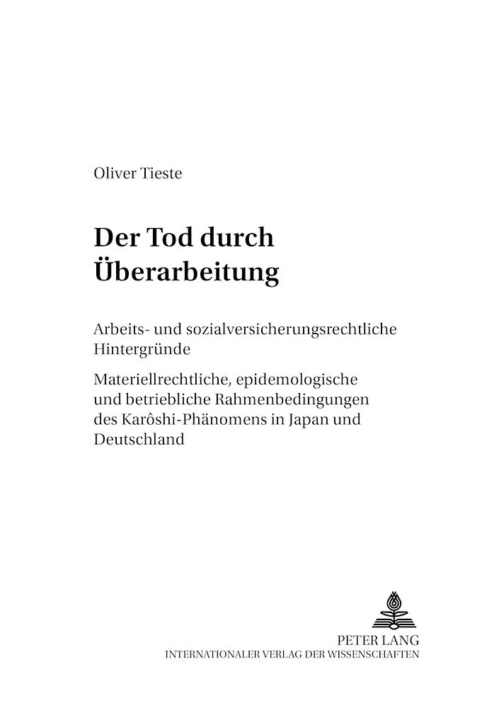 Der Tod durch Überarbeitung