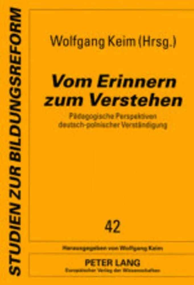 Vom Erinnern zum Verstehen