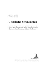 Kartonierter Einband (Kt) Gestaltetes Verstummen von Mirjam Goller