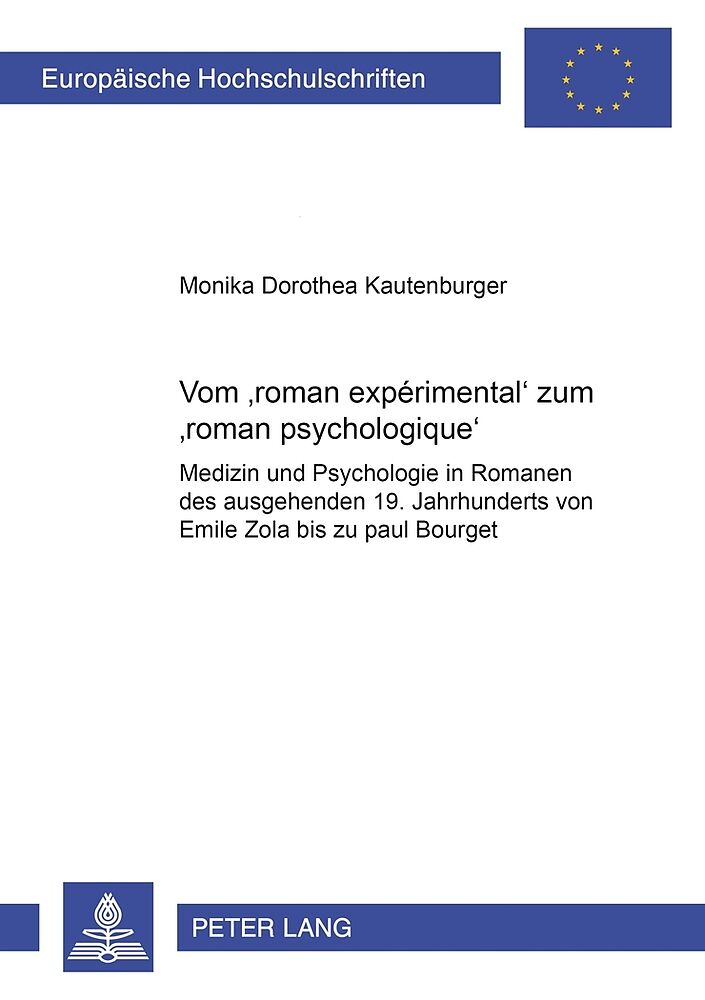 Vom roman expérimental zum roman psychologique