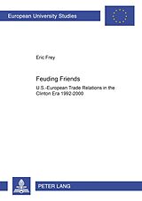 Couverture cartonnée Feuding Friends de Eric Frey