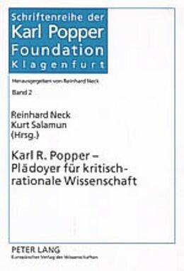 Kartonierter Einband Karl R. Popper  Plädoyer für kritisch-rationale Wissenschaft von 