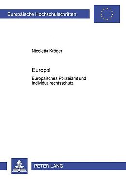Kartonierter Einband Europol von Nicoletta Kröger