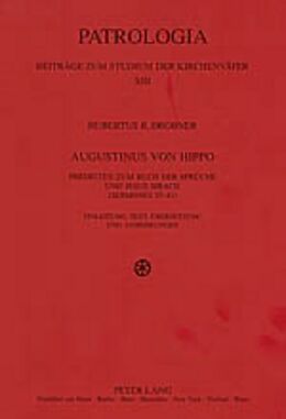 Kartonierter Einband Augustinus von Hippo von Hubertus Drobner