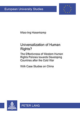 Couverture cartonnée Universalization of Human Rights? de Miao-ling Hasenkamp