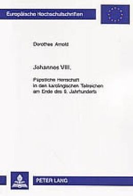 Kartonierter Einband Johannes VIII. von Dorothee Arnold