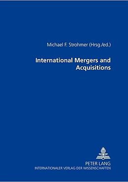 Kartonierter Einband International Mergers and Acquisitions von 