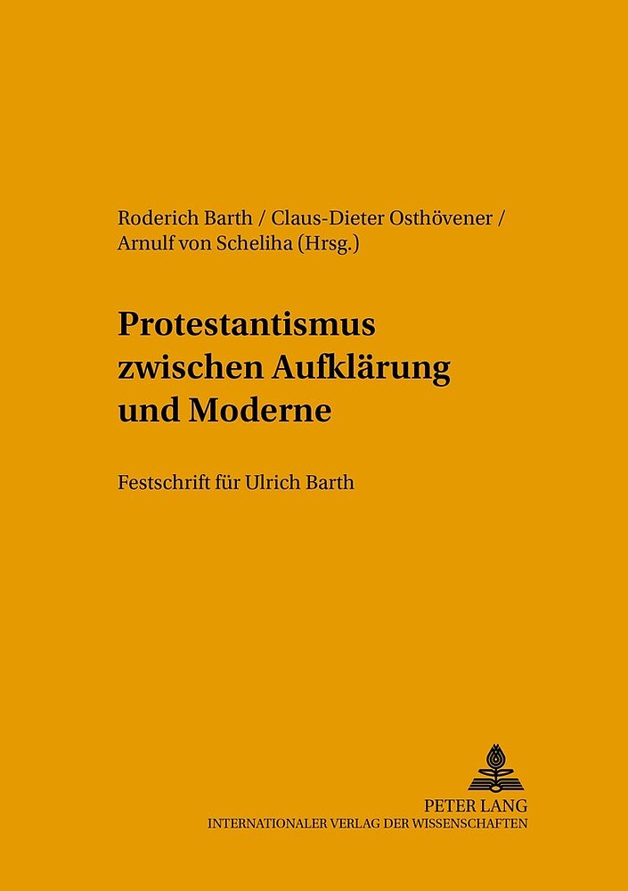 Protestantismus zwischen Aufklärung und Moderne