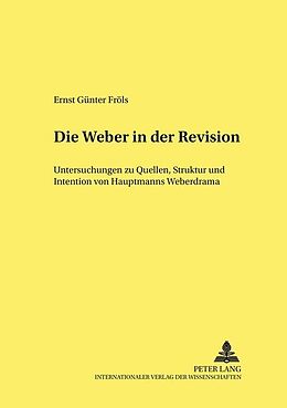 Kartonierter Einband «Die Weber» in der Revision von Ernst Fröls